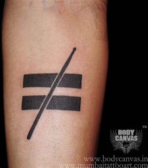 equality symbol tattoo